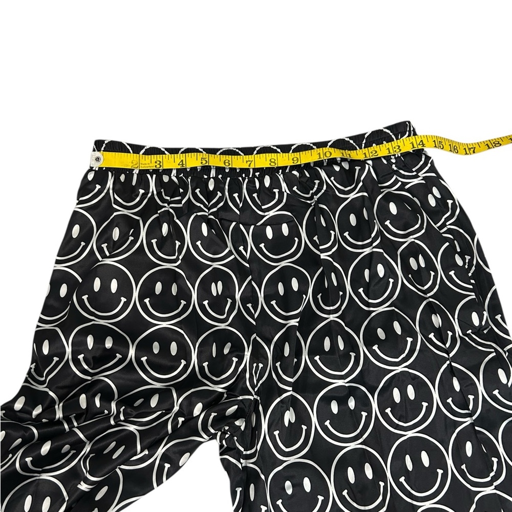 Dressed in LALA Black & White Smiley Face Jumpsuit Set - Picture 10 of 16